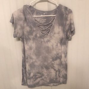 Cross front T-shirt